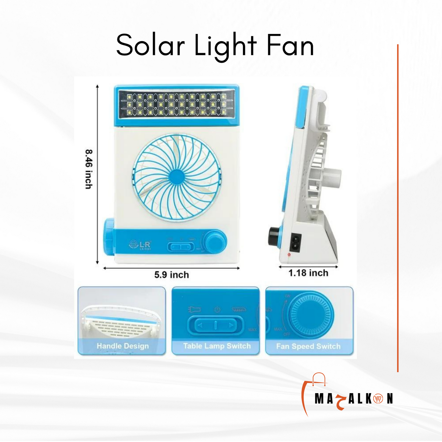 Solar Light Fan