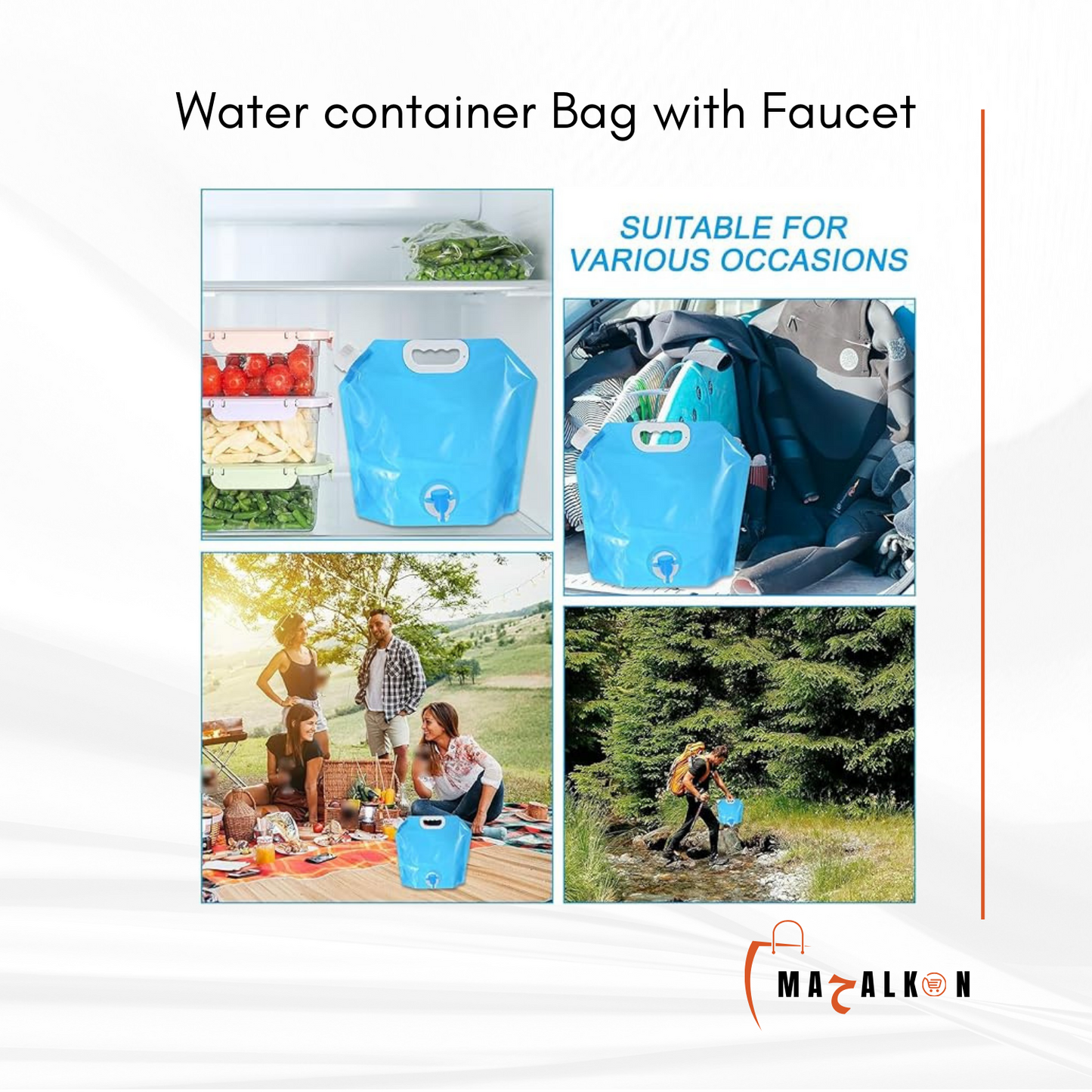 Water container Outdoor Bag with Faucet
