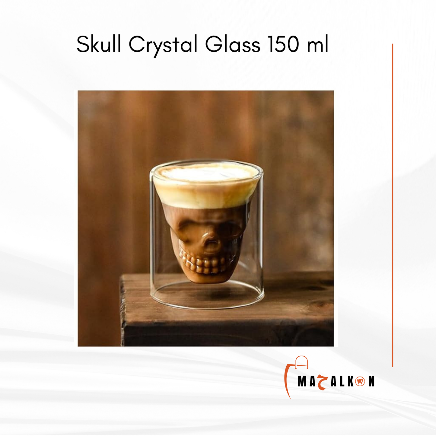 Skull Glass 150ml