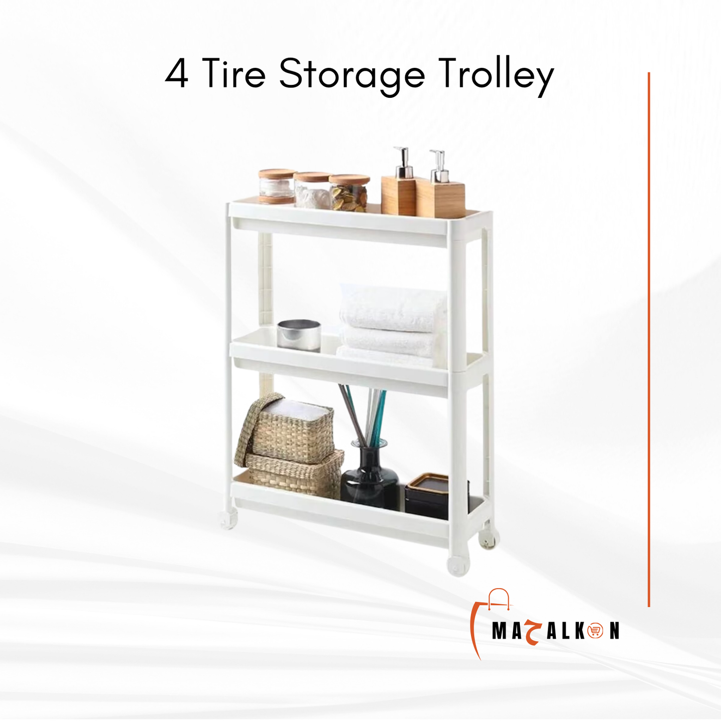 4 Tier Storage Tolley