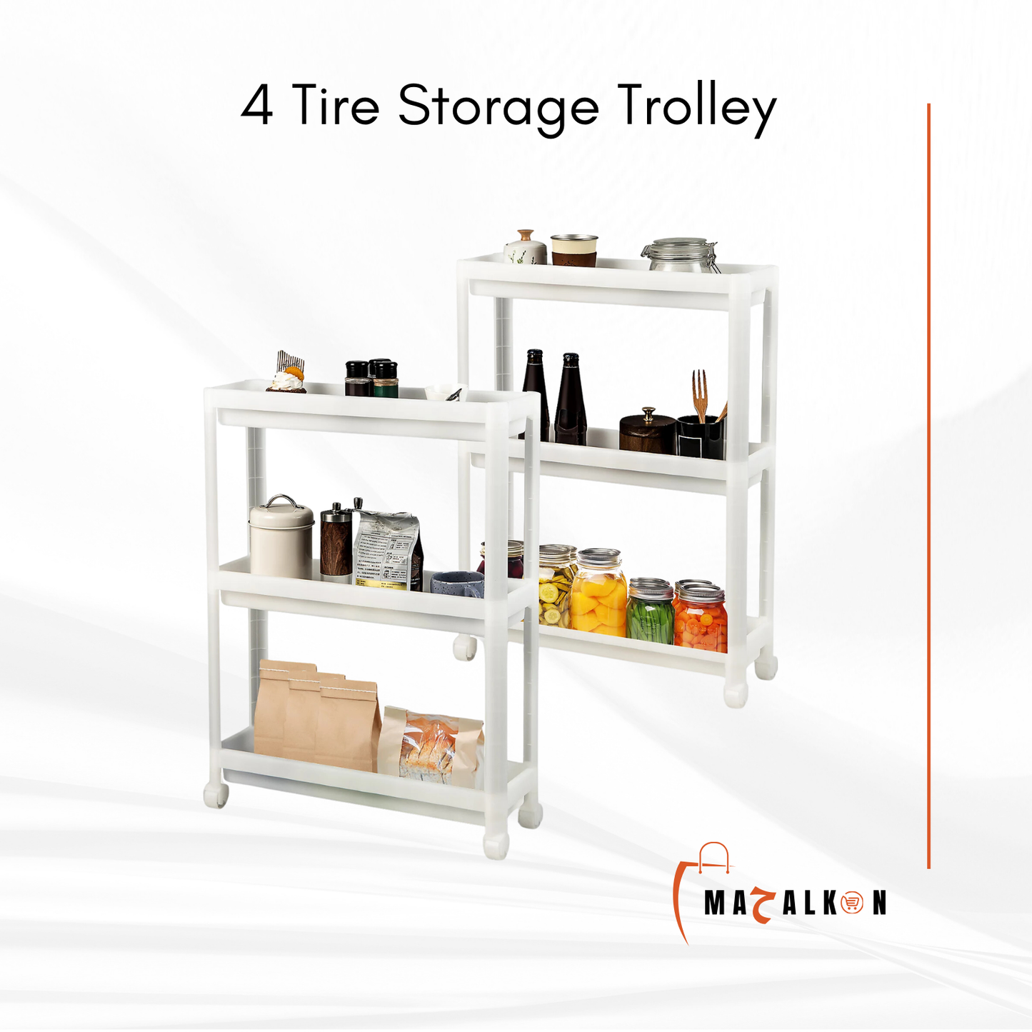 4 Tier Storage Tolley