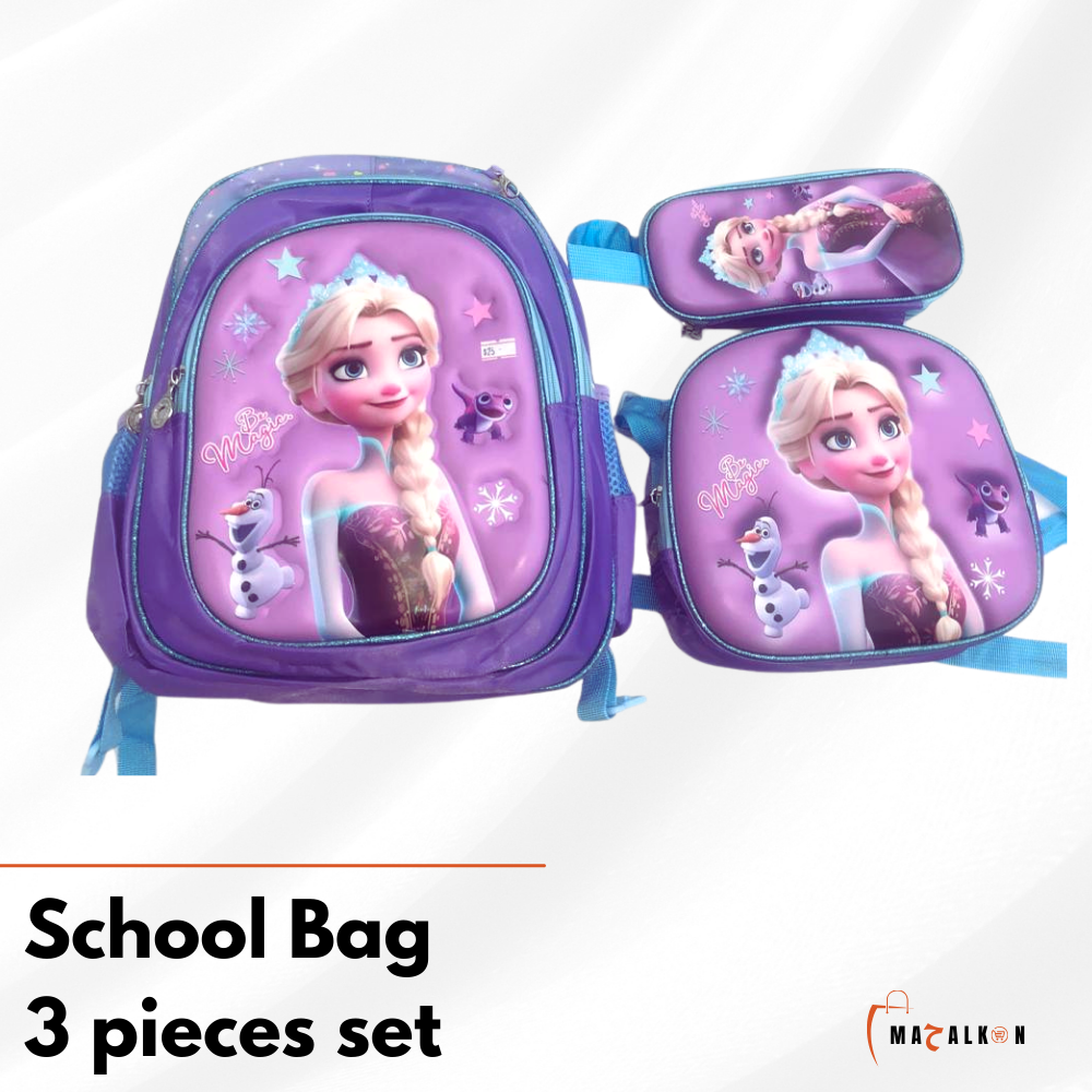 Frozen school Bag 3 pieces