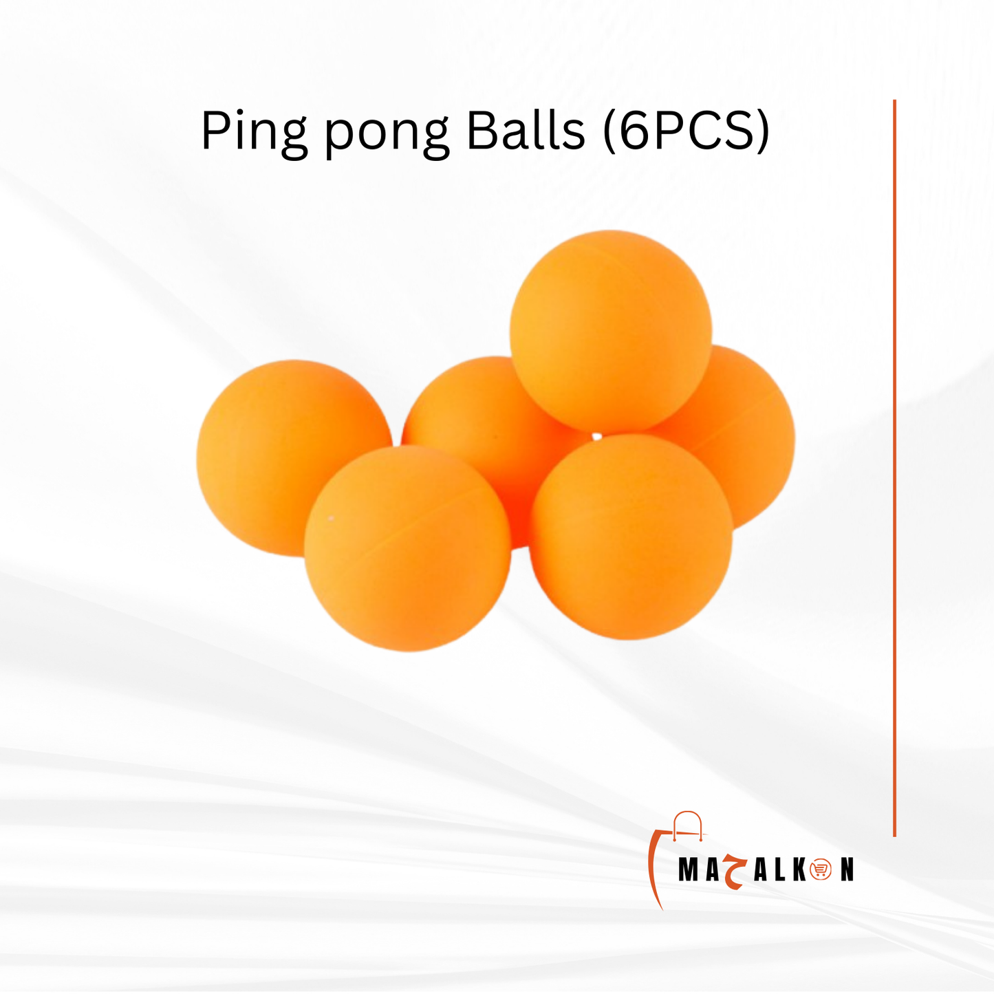 Ping pong Balls (6pcs)