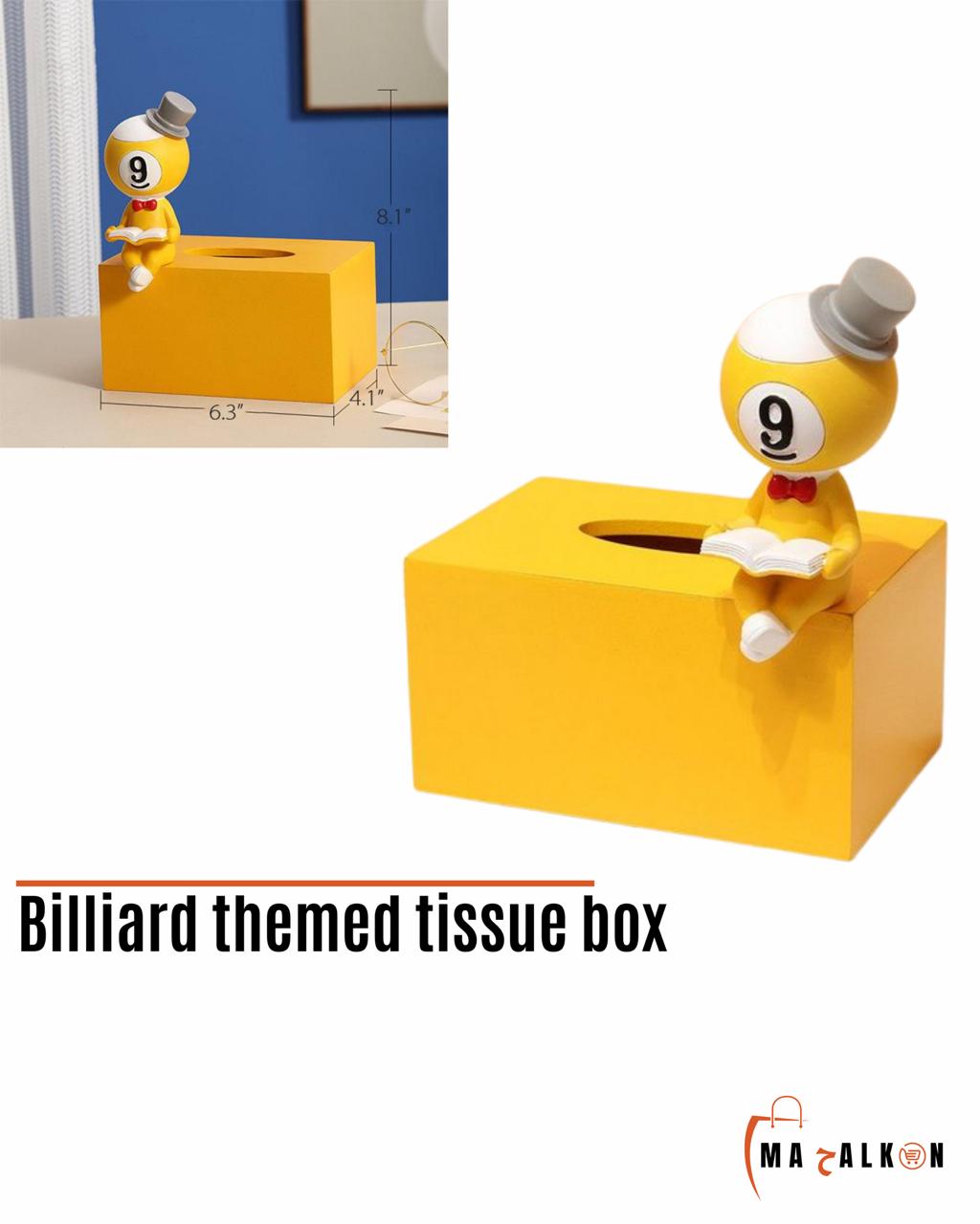 Billiard Tissue box
