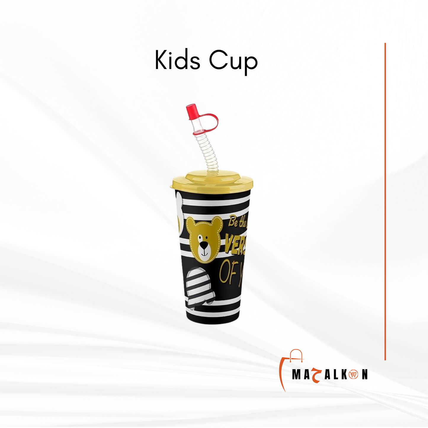 kid Cup With Strow 650ml