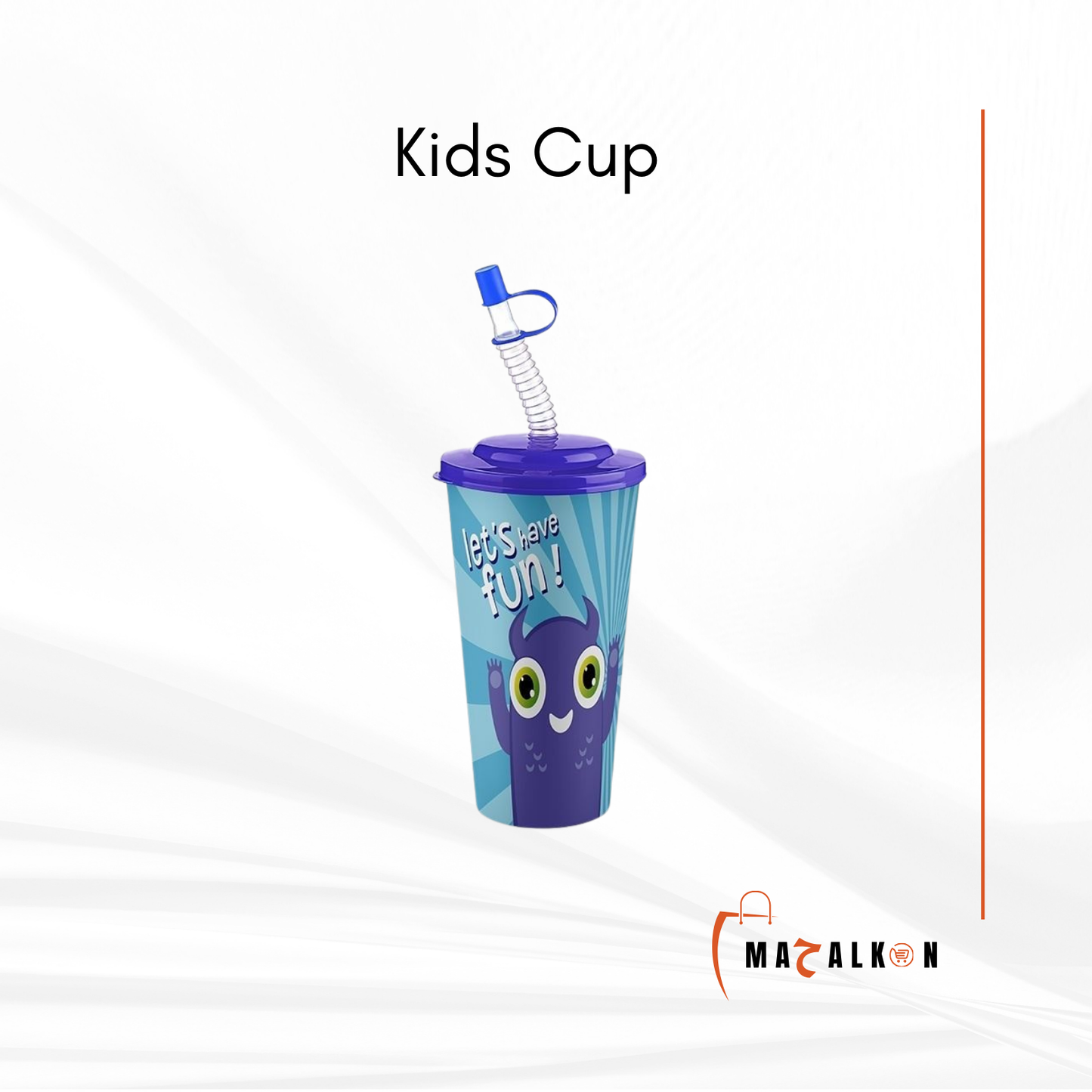 kid Cup With Strow 650ml
