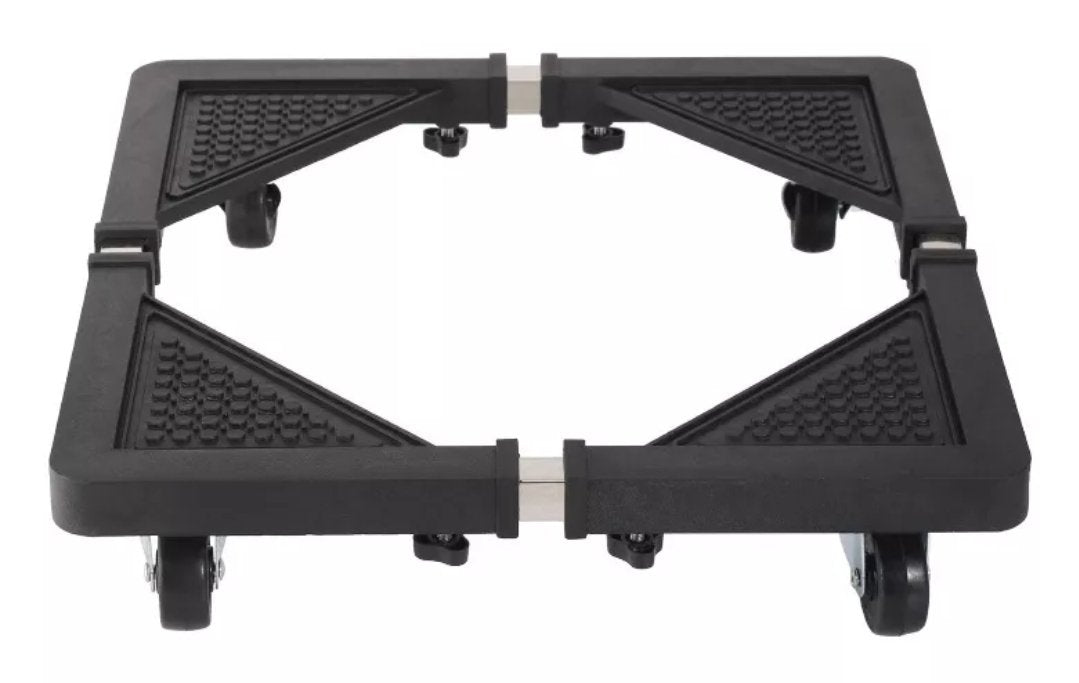 Adjustable base with wheels