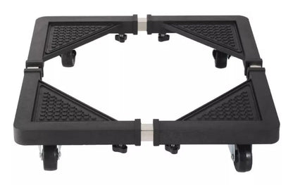 Adjustable base with wheels