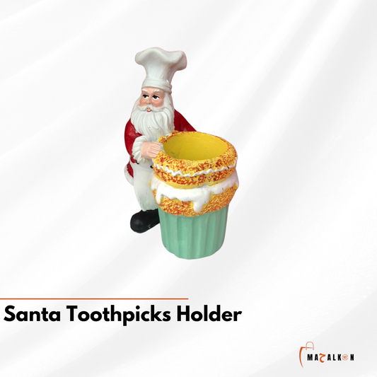 Santa Toothpicks Holder