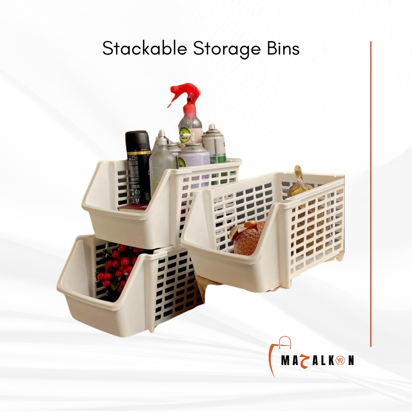 Stackable Storage bins