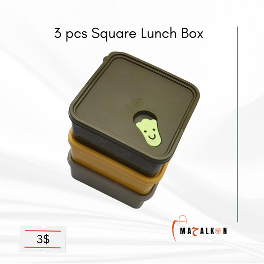 Storage container 3 colors 550ml