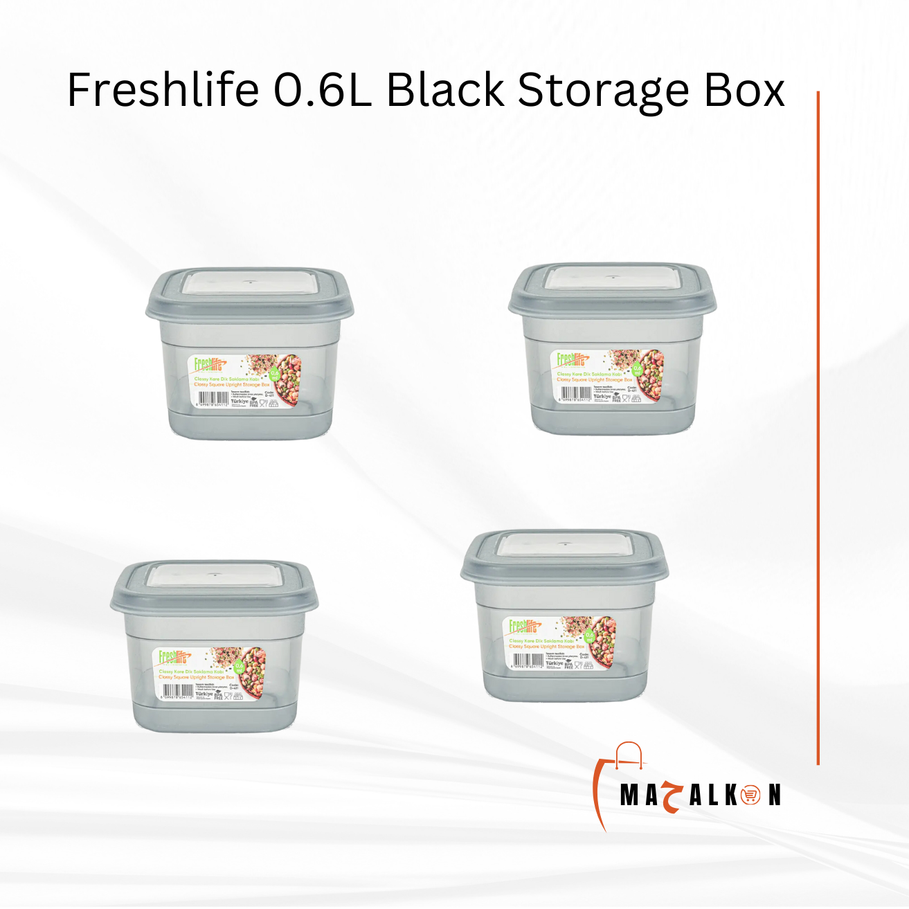 Square Storage Box 0.3ml Freshlife