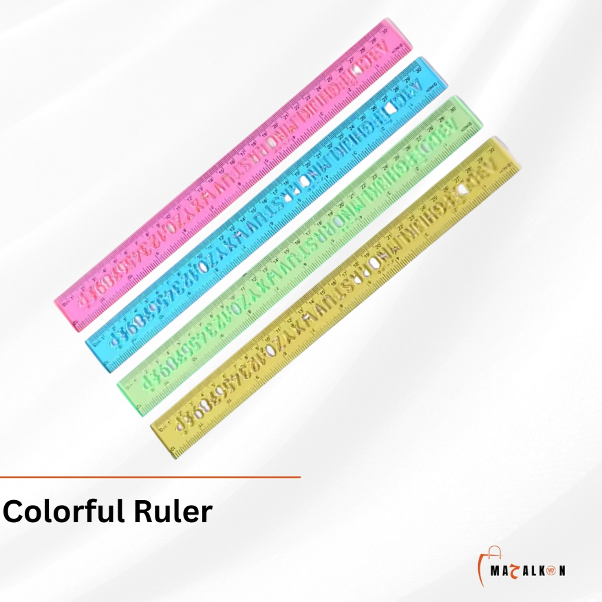 colorful ruler