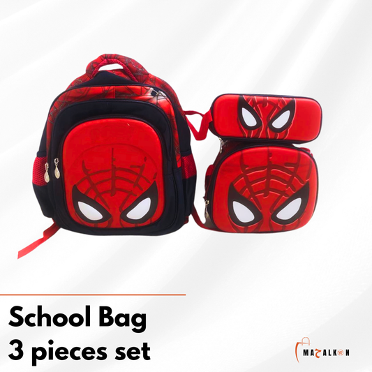 Spiderman  School Bag 3 pieces