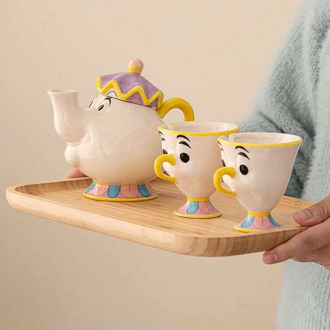 Beauty & the beast set 3 pieces