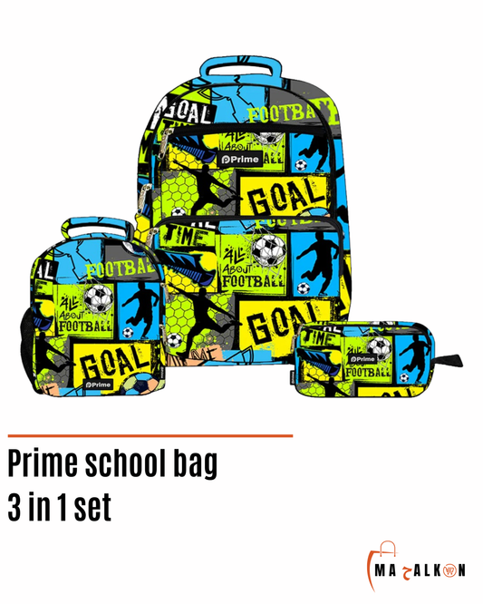 Prime school bag 3 pieces