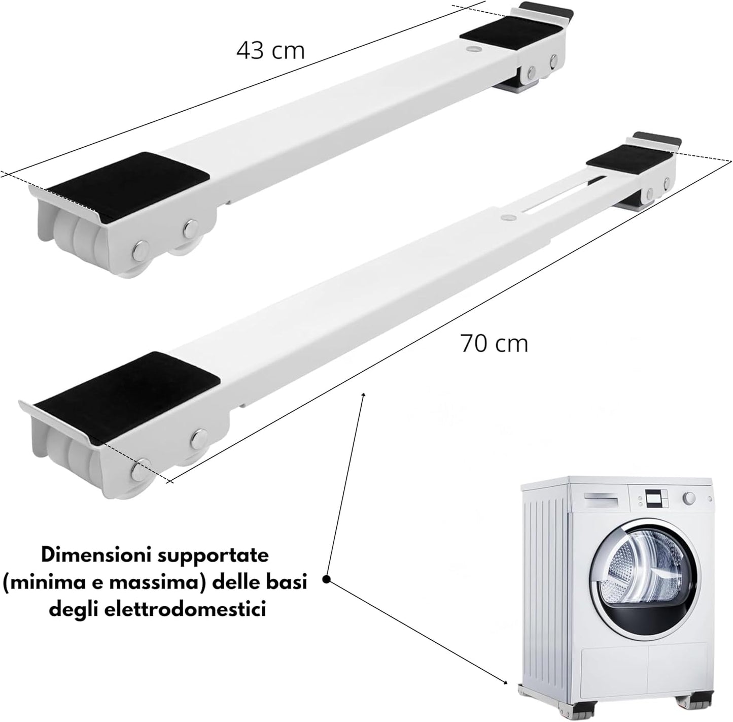 Adjustable Stand With Wheels
