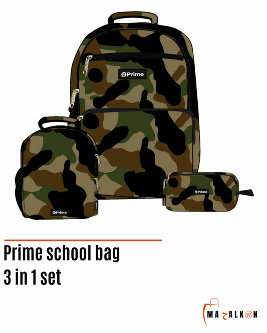 Prime school bag 3 pieces
