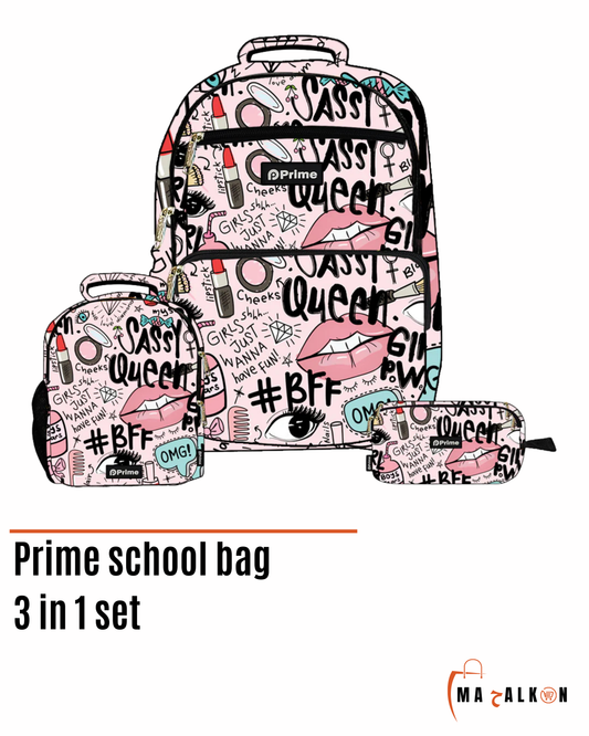Prime school bag 3 pieces
