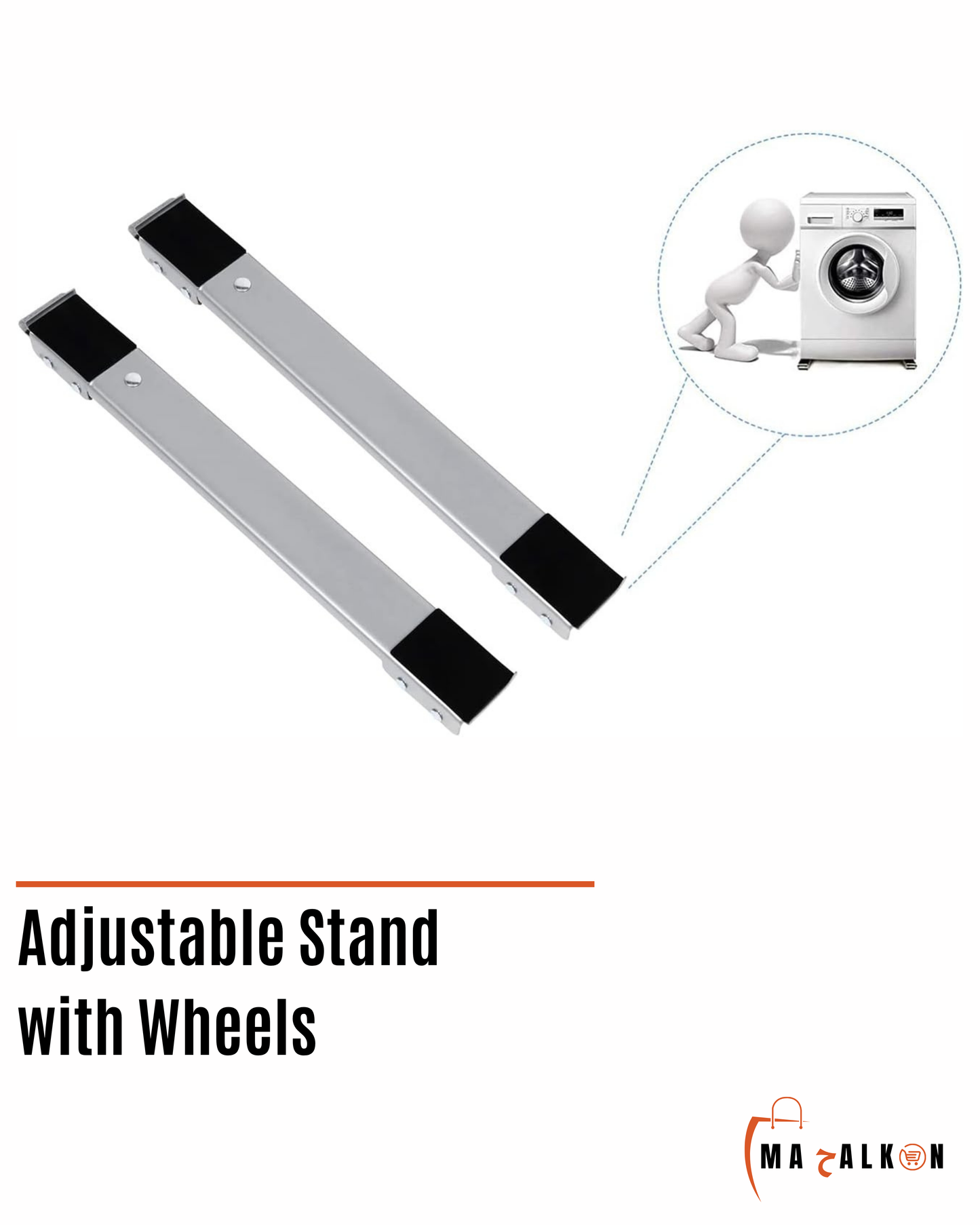 Adjustable Stand With Wheels