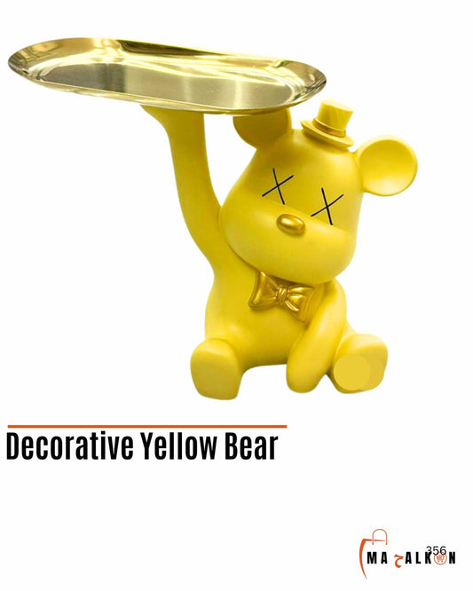 Yellow Decorative Bear