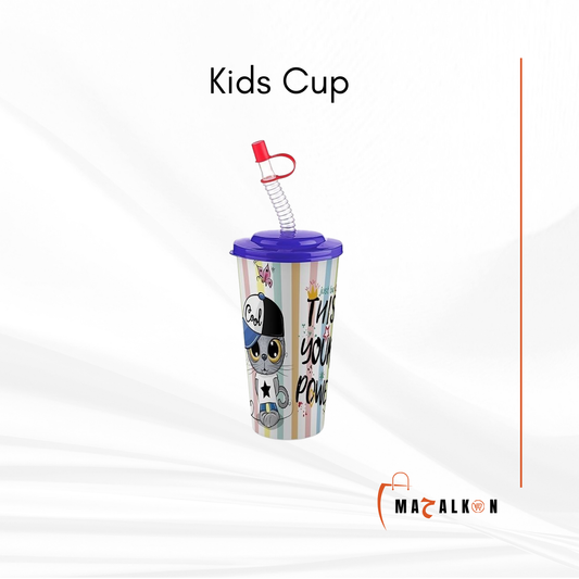 kid Cup With Strow 650ml
