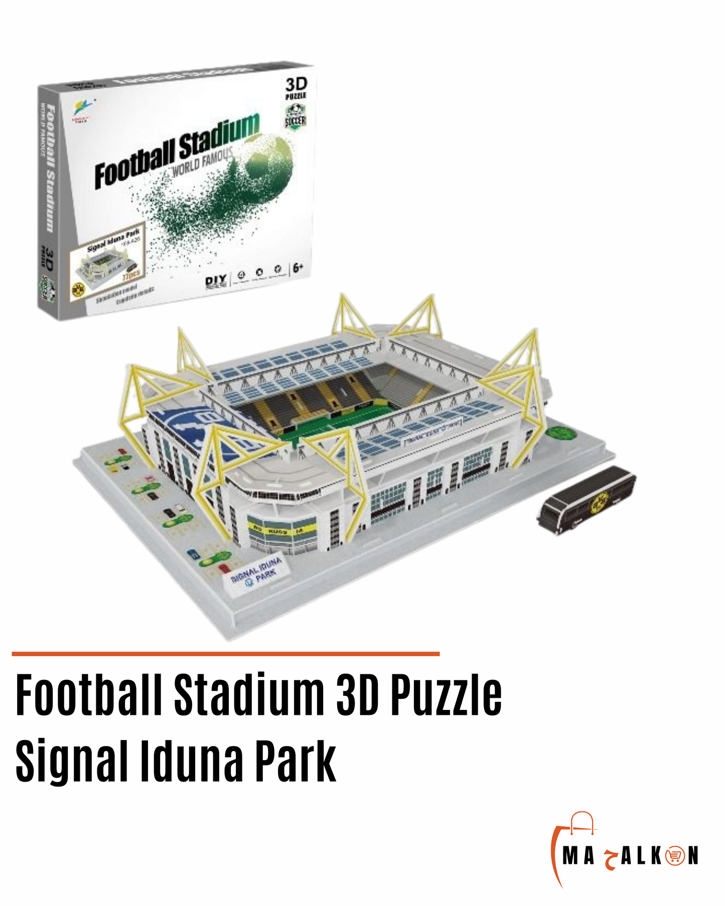 Football Stadium 3D Puzzle Signal Iduna Park