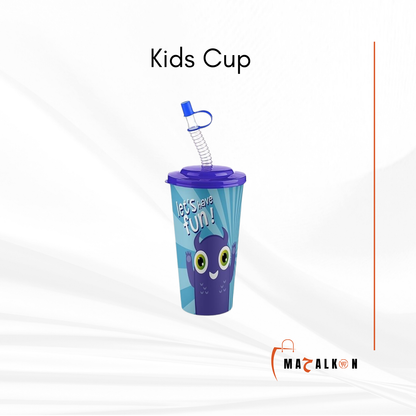 kid Cup With Strow 650ml